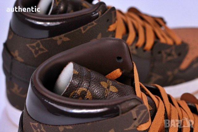 Nike Air Jordan 1 x Off-White x Louis Vuitton, снимка 9 - Маратонки - 36013179