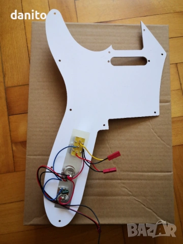 Пикгард за телекастер с вързана електроника, снимка 2 - Китари - 53804714