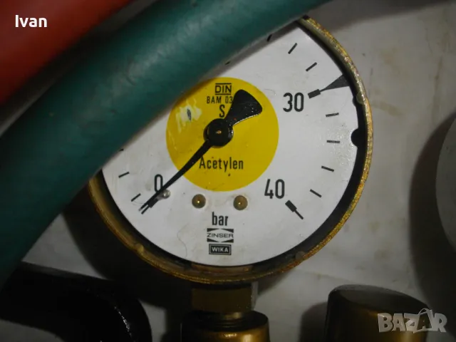 ОКСИЖЕН MESSER GRIESHEIM STARLET 1201 АЦЕТИЛЕНОВА ОКСИЖЕННА ГОРЕЛКА 2Х5м МАРКУЧИ И РЕДУЦИР ВЕНТИЛИ , снимка 12 - Други инструменти - 48090112