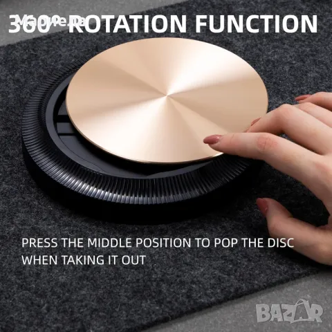 Преносим CD плейър с Bluetooth / 2000mAh / OLED екран / Компактен CD плейър, снимка 9 - Други - 49461514