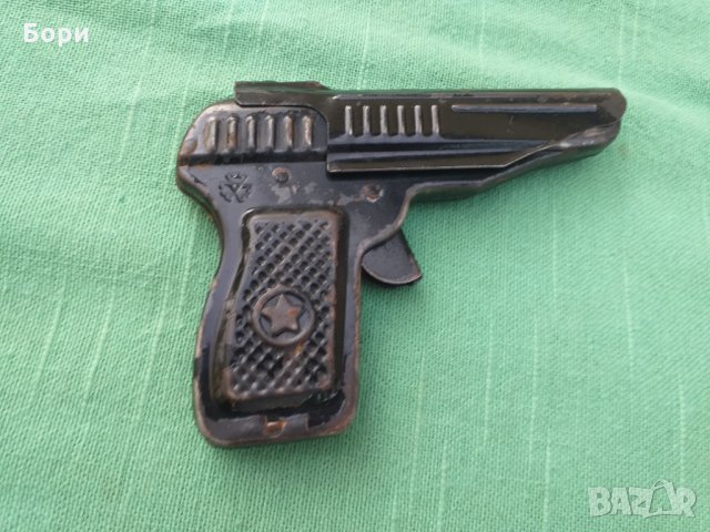 Стар метален кабзен пистолет СССР, снимка 2 - Други ценни предмети - 34543634
