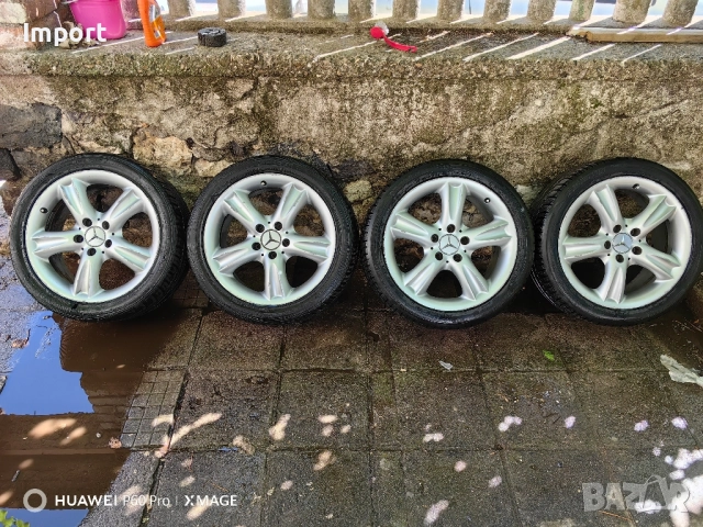 4бр. Оригинални джанти за MERCEDES 17 цола Спорт пакет 225/45/17 и 245/40/17