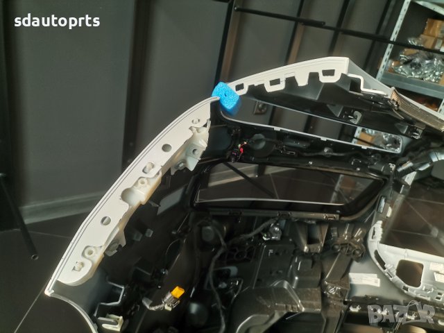 Предна Броня BMW 7 i7 G70 Basis БМВ 7 и7 Г70 Базов Хром Комплект - А45, снимка 10 - Части - 41319297