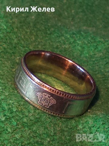 ВЕРСАЧЕ МАРКОВ ПРЪСТЕН БЛАГОРОДНА НЕРЪЖДАЕМА СТОМАНА ХАЛКА 19642, снимка 2 - Пръстени - 32101816