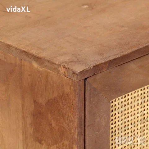 vidaXL Сайдборд, 60x35x75 см, мангово дърво масив, снимка 5 - Бюфети - 56146826