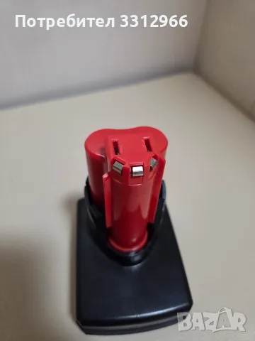 Adnmroku-3.0Ah литиево-йонна резервна батерия за Milwaukee M12 M12B, 3.0 Ah , снимка 2 - Друга електроника - 55967831
