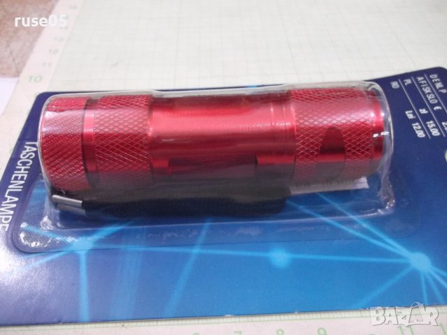 Фенер прожектор "79355" червен нов, снимка 6 - Прожектори - 41759573