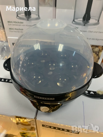 Яйцеварка Melissa, 7 яйца, неръждаема стомана, с прозрачен капак, снимка 7 - Други - 53032272