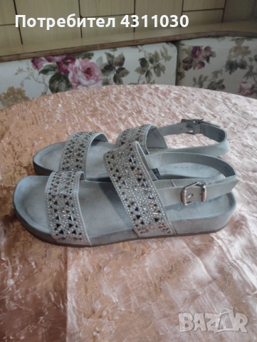 Дамски сандали Pesaro 42 номер, снимка 3 - Сандали - 53391257