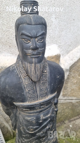 Голяма териккотена склуптури. , снимка 3 - Антикварни и старинни предмети - 53536960