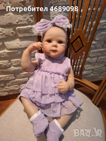  Реалистична  кукла реборн , снимка 9 - Кукли - 52866022