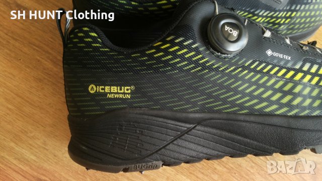 ICEBUG NEW RUN M BUGrip GTX BOA GORE-TEX Shoes EUR 43 / UK 9 маратонки за планинско бягане - 305, снимка 4 - Маратонки - 41827326