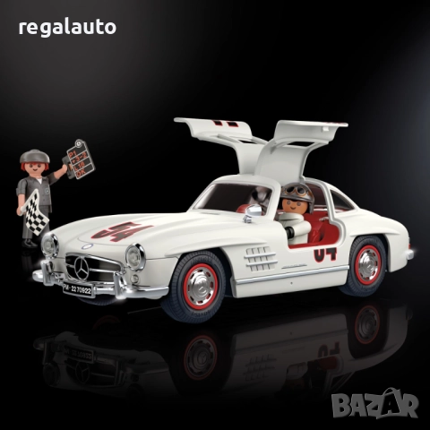 B66040692,сглобяем тип конструктор Mercedes-Benz,300 SL Coupe(1954-1957) W 198,playmobil-Set,1:18, снимка 4 - Колекции - 52773807