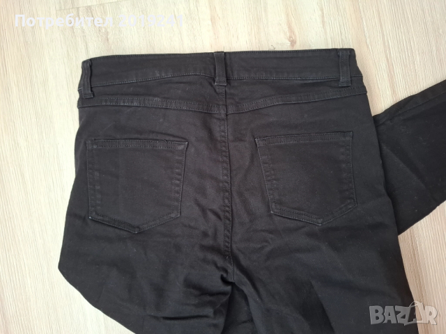 Черни изчистени дънки, снимка 3 - Дънки - 51582838