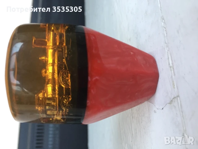 Ретро Vintage соц. топка за скоростен лост със влак, снимка 6 - Колекции - 51379120