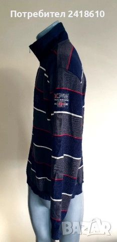 Paul & Shark KIPAWA Wool Cardigan Knitted Half Zip Mens Size XL ОРИГИНАЛ! Мъжка Вълнена Жилетка с ця, снимка 12 - Пуловери - 52614581