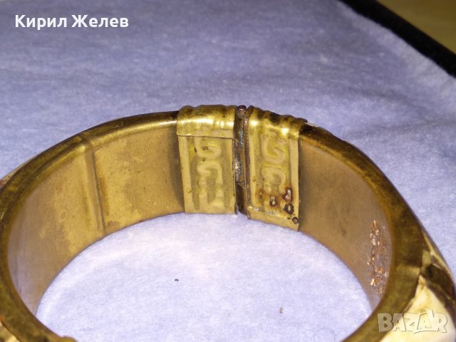 СТАРИННА БРОНЗОВА ТИБЕТСКА МАЙСТОРСКА ТРАДИЦИОННА ГРИВНА с КАМИЛСКА КОСТ 38337, снимка 6 - Антикварни и старинни предмети - 41196975