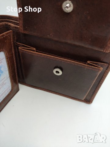 Кожено портмоне истинска кожа , снимка 4 - Портфейли, портмонета - 39420834
