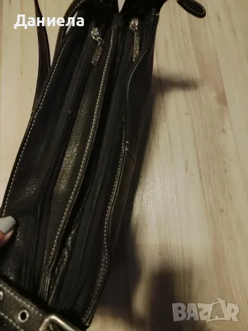 Дамска чанта, кожа, VERA Avorio, снимка 4 - Чанти - 48057563