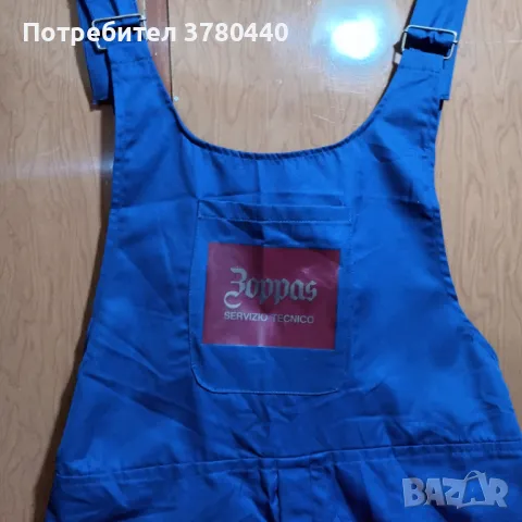 Нов италиански син гащеризон,размер 48, снимка 3 - Автомонтьори - 50061435