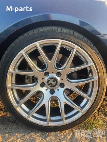 Оригинални джанти 19” 5x120 8.5J/9.5J ET30/35 с летни гуми, снимка 3 - Гуми и джанти - 53456414