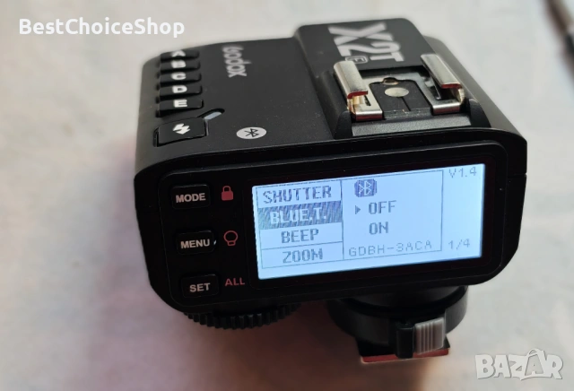TTL радио синхронизатор Godox - X2TN, снимка 6 - Светкавици, студийно осветление - 53655471