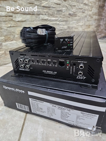 Усилвател Моноблок 3к Dynamic State Custom CA-3000.1 class D, снимка 4 - Ресийвъри, усилватели, смесителни пултове - 52959253