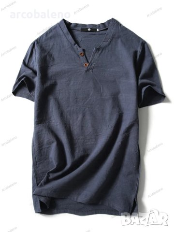 Мъжка лятна тениска, 6цвята - 023, снимка 6 - Тениски - 41565610