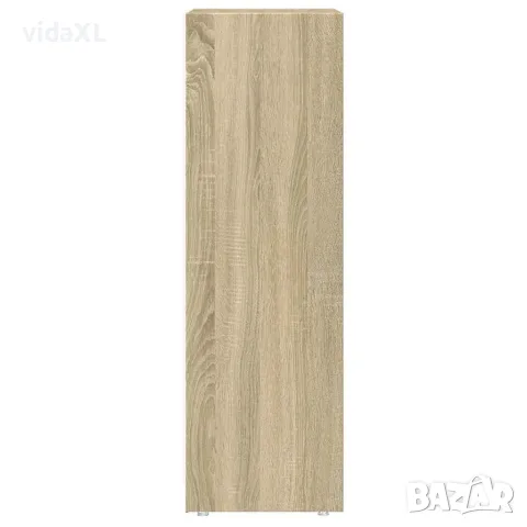 vidaXL Шкаф за баня, дъб сонома, 30x30x95 см, инженерно дърво, снимка 5 - Шкафове - 56148236