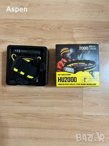 Професионален челник - NITECORE® HU 2000 лумена - Чисто нов 