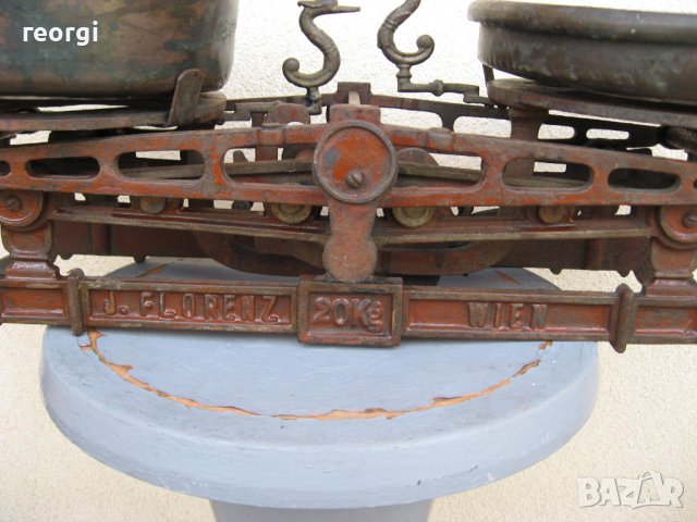      Антична настолна везна- Джоузеф--Флоренц--1800г.-Австрия, снимка 2 - Антикварни и старинни предмети - 41812467