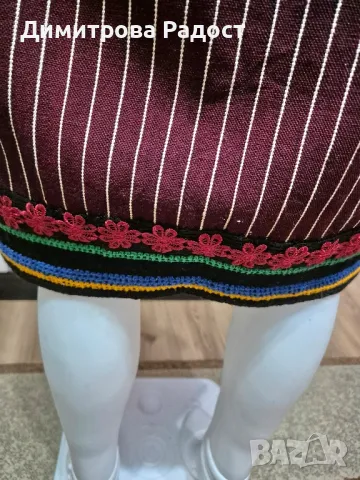 Автентична родопска носия! Състояние без забележки! , снимка 7 - Антикварни и старинни предмети - 48869783