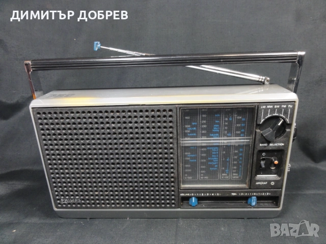 СТАР РЕТРО ТРАНЗИСТОР РАДИО PHILIPS 750 90RL750 FM/MW/SW/LW
