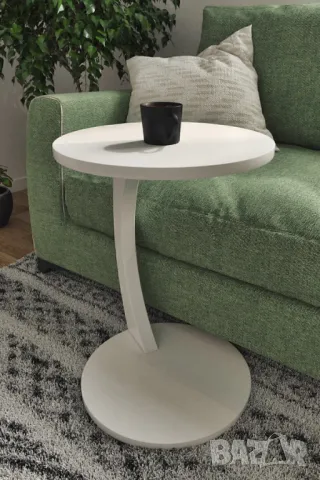 Масичка за кафе с колелца / Помощна масичка за диван , снимка 4 - Маси - 49486560