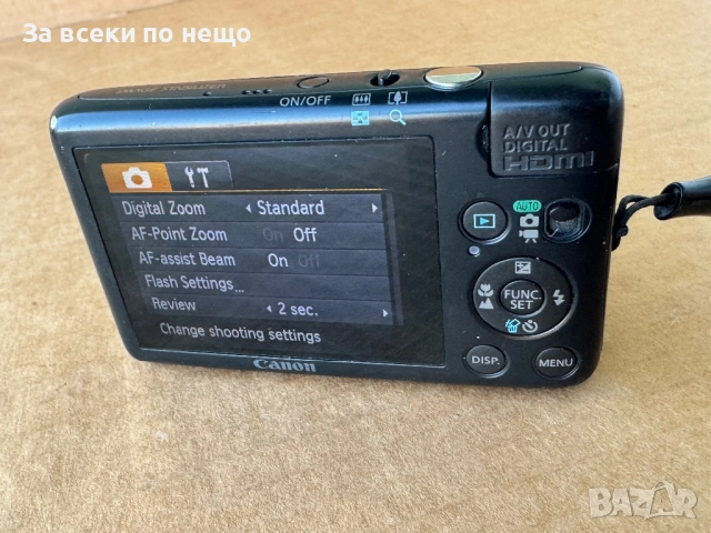 Цифров фотоапарат CANON IXUS 130 , 14.1mp, снимка 12 - Фотоапарати - 52439594