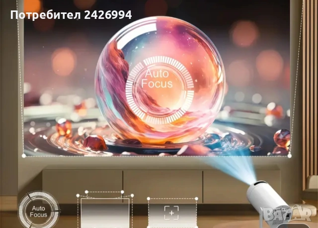 Проектор за домашно кино, снимка 2 - Плейъри, домашно кино, прожектори - 53369893