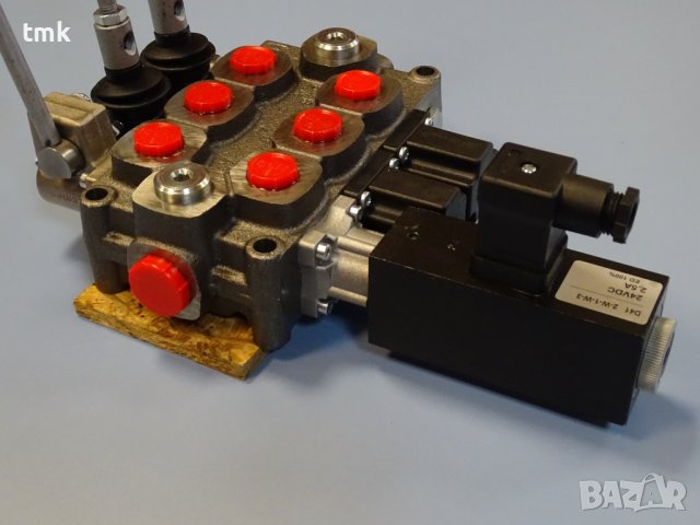 Хидравличен разпределител Galtech Q25 monoblock valves 3 spool, снимка 4 - Резервни части за машини - 41084204