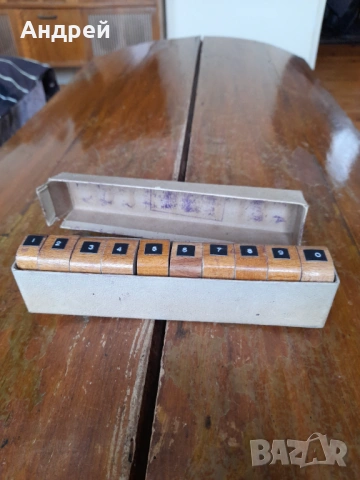 Стари печати цифри, снимка 2 - Други ценни предмети - 53487092