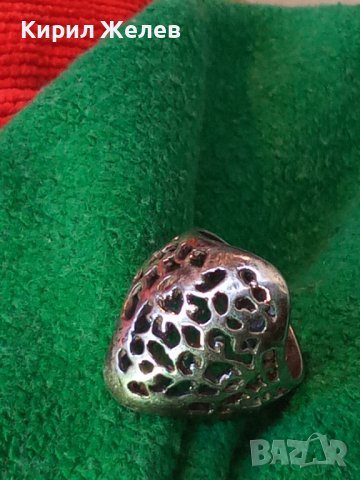 ВЕЛИКОЛЕПЕН АЖУРЕН СРЕБЪРЕН АРТ СТИЛ ПРЪСТЕН ОКСИДИРАНО СРЕБРО 925 МАЙСТОРСКА ИЗРАБОТКА 70873, снимка 18 - Пръстени - 40761945