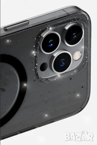 Калъф PVC Wlons Sparkling MagSafe / Прозрачен / за iPhone 16 Pro Max 6.9 Баркод : 3131003, снимка 5 - Калъфи, кейсове - 48122299