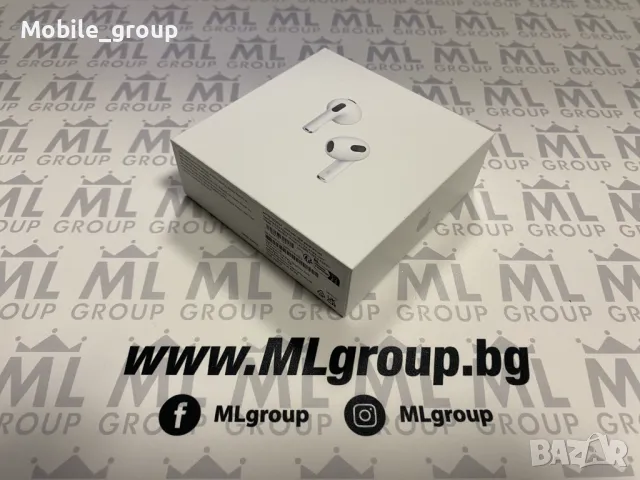 #MLgroup предлага Apple AirPods 3 Generation, нов, снимка 2 - Слушалки, hands-free - 47691361