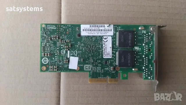 Sun Microsystems/Oracle Quad Port PCI-E Gigabit Ethernet Networking Card , снимка 9 - Мрежови адаптери - 56169235