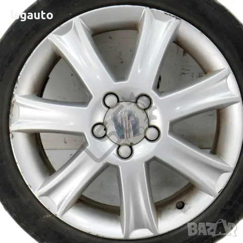Алуминиеви джанти 5x112 с гуми R17 Seat Leon II 2005-2012 ID:146761, снимка 5 - Гуми и джанти - 50374526