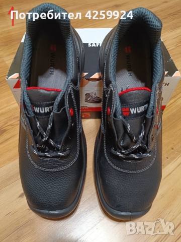 Работни обувки 46 номер, Wurth и Pallstar, снимка 3 - Други - 52393349