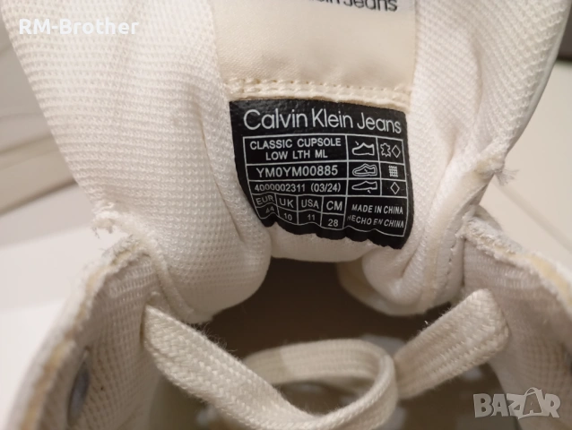 Мъжки кецове Calvin Klein, снимка 3 - Кецове - 53217401