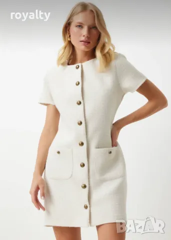 Бяла дамска рокля , снимка 5 - Рокли - 50208285