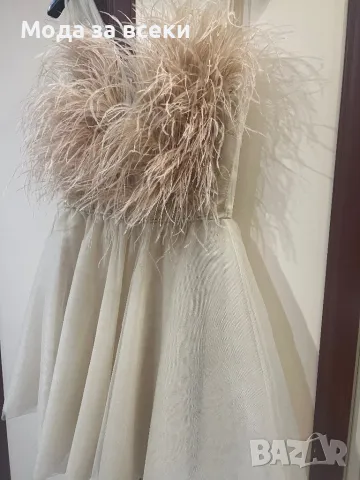 Рокля с пера Junona, снимка 3 - Рокли - 49258551