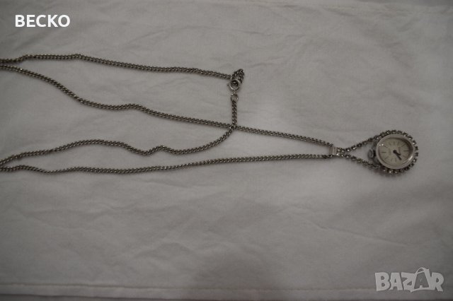 колие с висулка часовник, снимка 7 - Колиета, медальони, синджири - 41913305