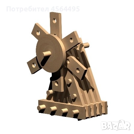 Продава детски дървен конструктор, снимка 5 - Конструктори - 52614512