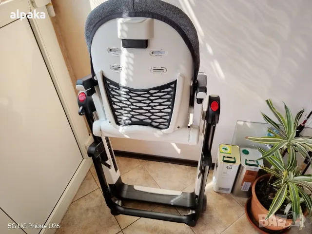 Премиум столче за хранене Peg Perego Siesta (цвят Ice) – Перфектно!, снимка 18 - Столчета за хранене - 56056728